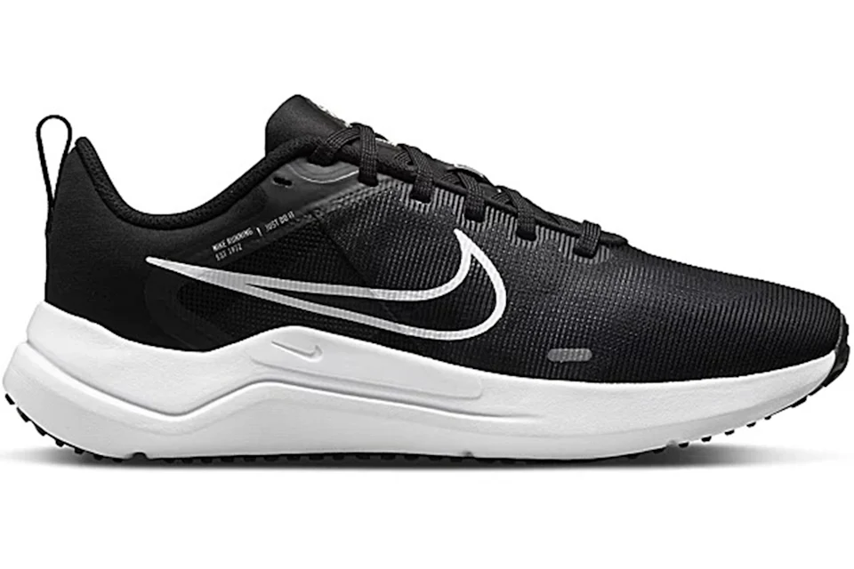 Nike Downshifter 12 Black White (Women's) - DD9294-001 - US