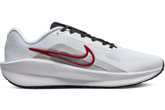 Nike Downshifter 13 Weiß Licht Rauch Grau Schwarz Feuer Rot