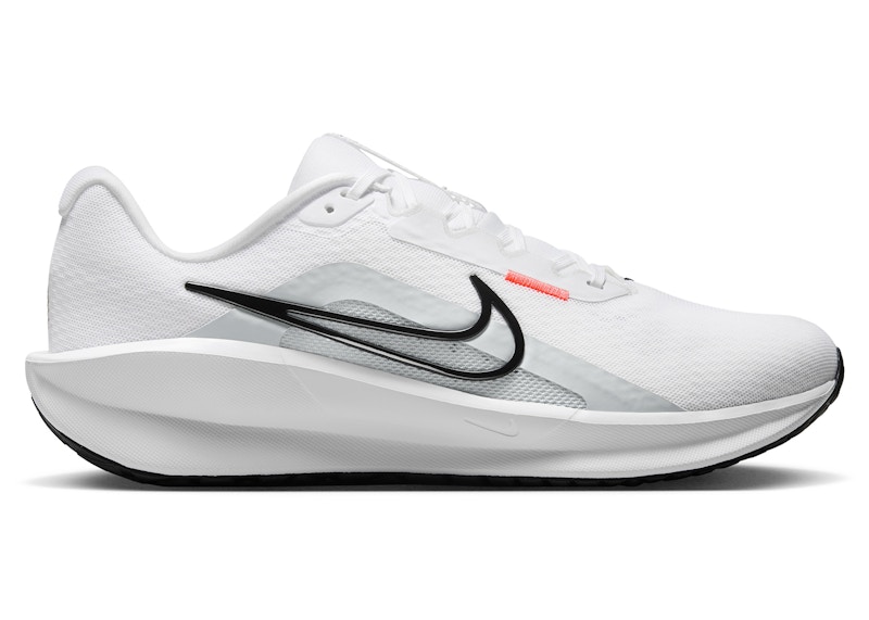 Nike Downshifter 13 White Pure Platinum Bright Crimson Black Men's