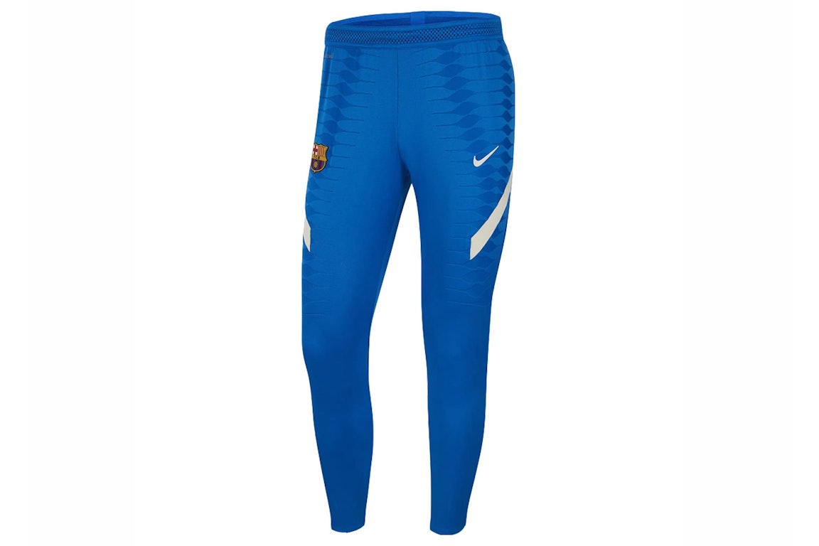 Pre-owned Nike Dri-fit Adv Fc Barcelona Strike Elite Pants Blue