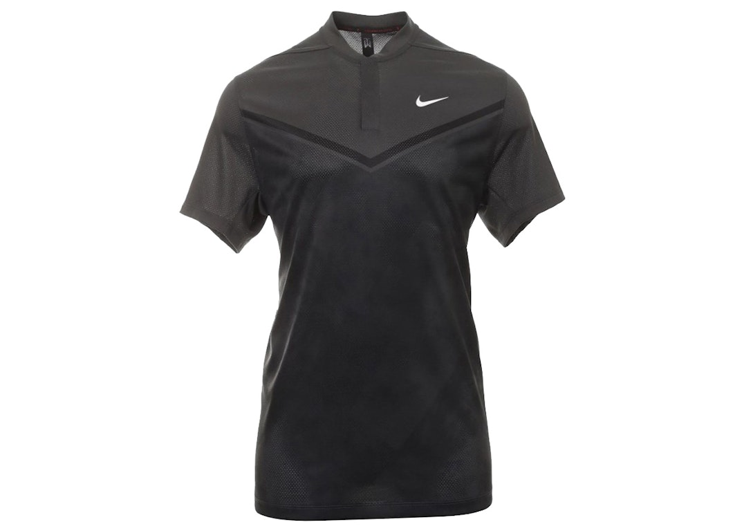Pre-owned Nike Dri-fit Adv Tiger Woods T-shirt Grey