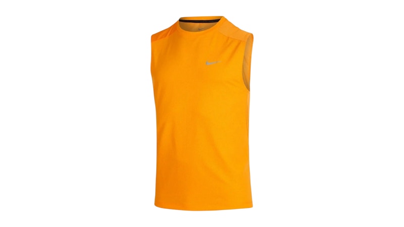 Nike Dri-Fit Breathable Running Top Orange