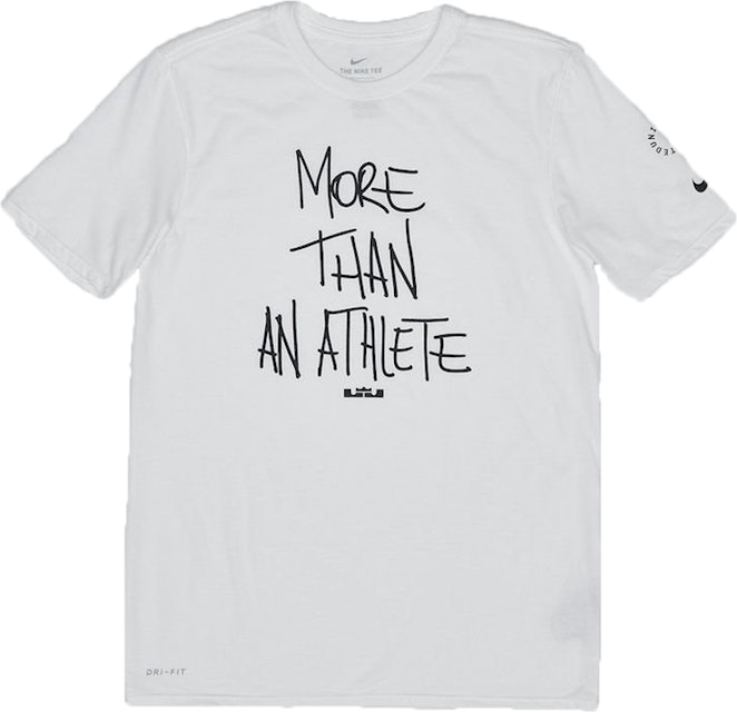 Nike Dri-Fit LeBron More Than Athlete Tee White Hombre - ES