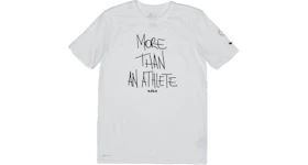 Nike Dri-Fit LeBron James More Than An Athlete Tee White