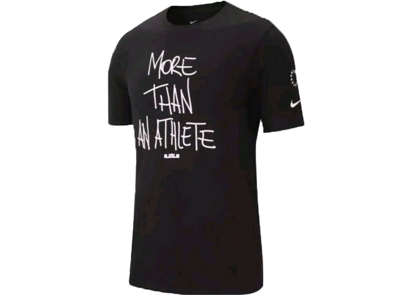 Nike Dri-Fit LeBron James More Than an Athlete Tee Black Men's - US