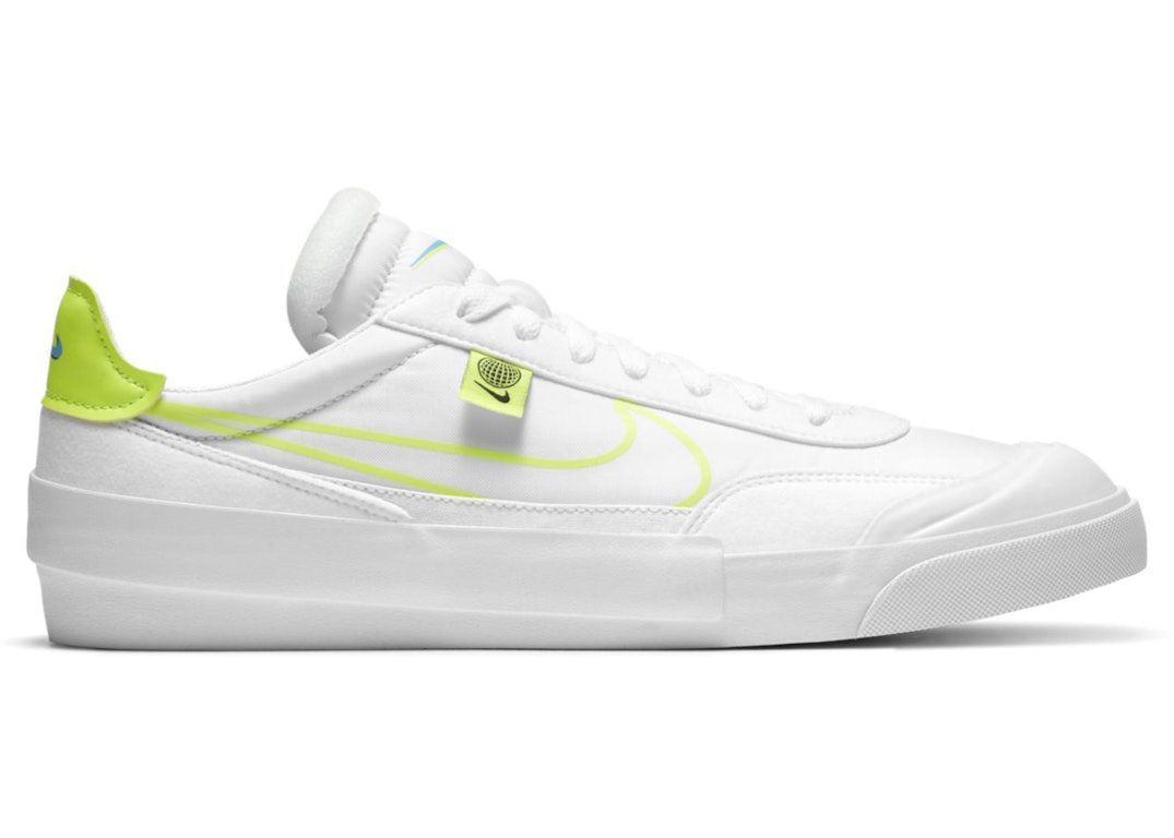 Pre-owned Nike Drop-type Hbr Worldwide White Volt In White/blue Fury/black