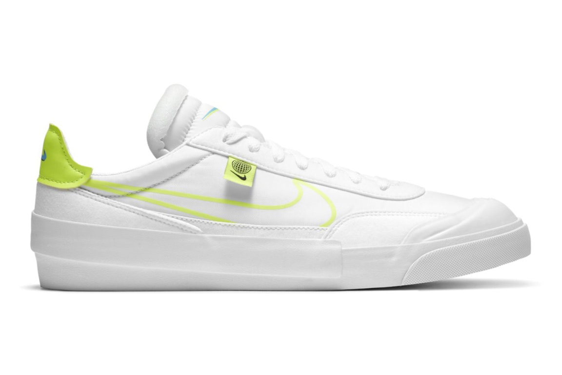 Pre-owned Nike Drop-type Hbr Worldwide White Volt In White/blue Fury/black