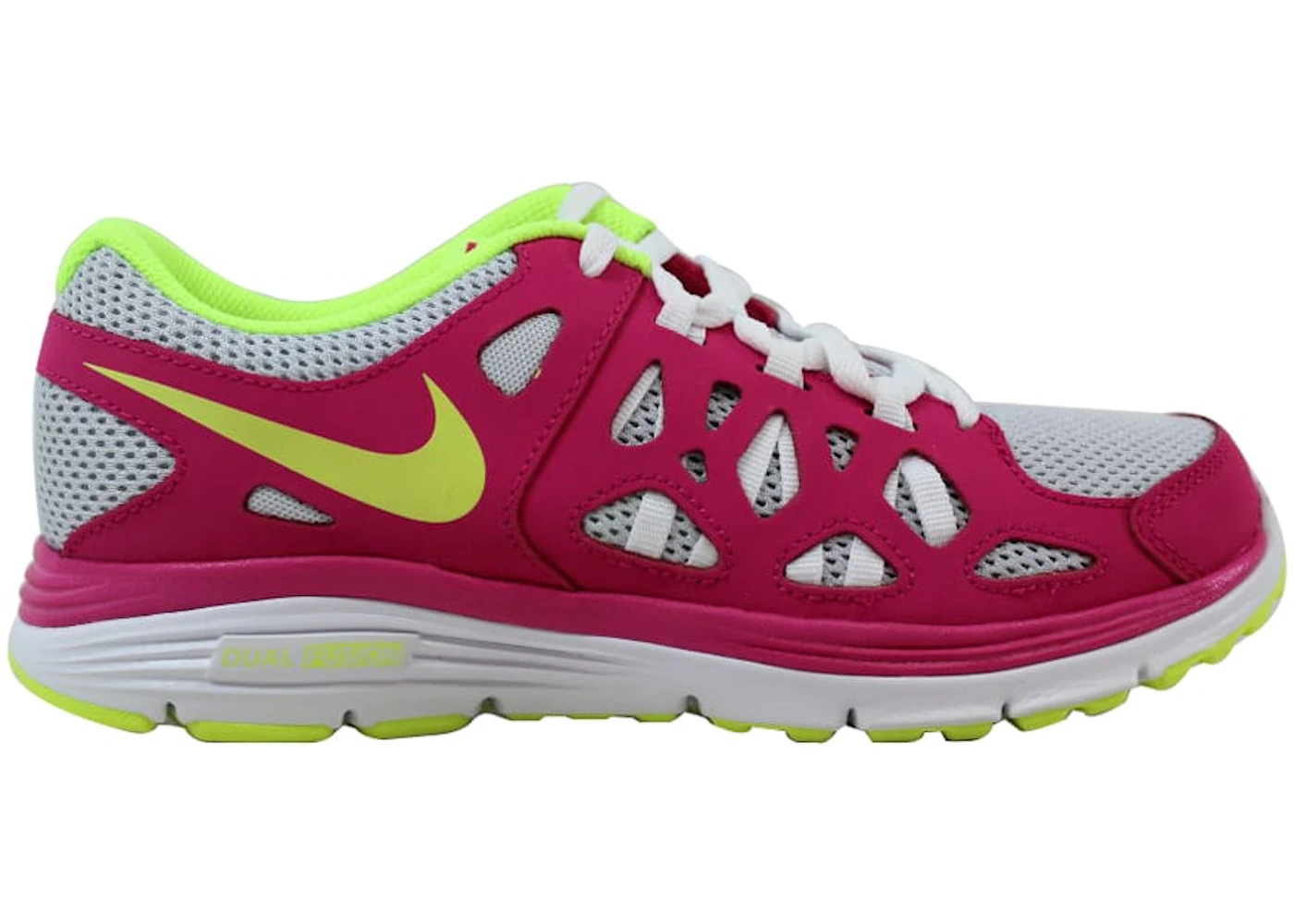 Nike Dual Fusion Run 2 Pure Platinum (GS) Kids' - 599793-005 - US