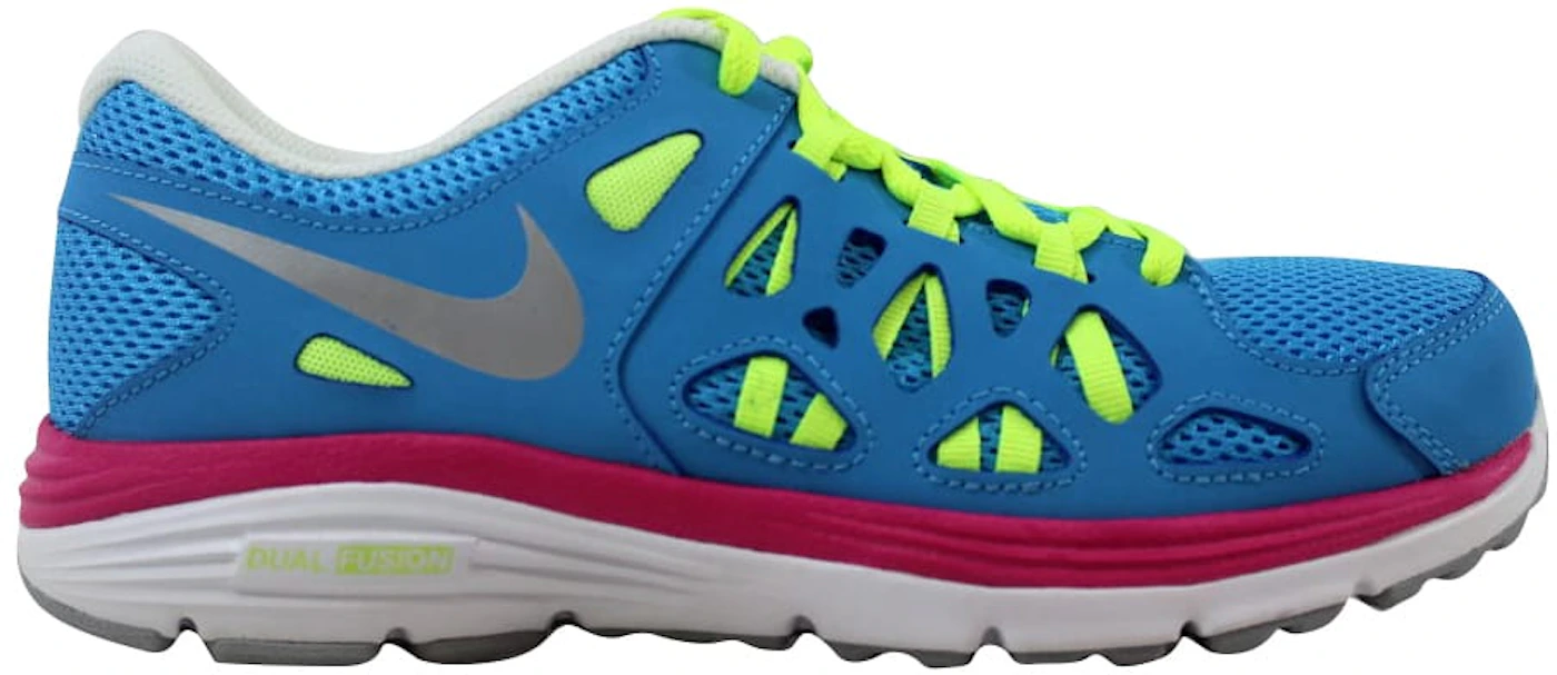Nike Dual Fusion Run 2 Vivid Blue (GS) Kids' - 599793-401 -