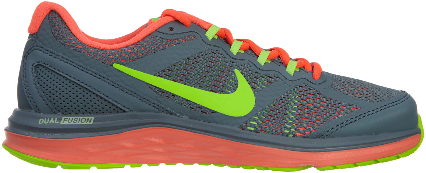 Nike Dual Run 3 Msl Graphite Flash Lime - Ht Lv (Women's) - 654446-400 - US