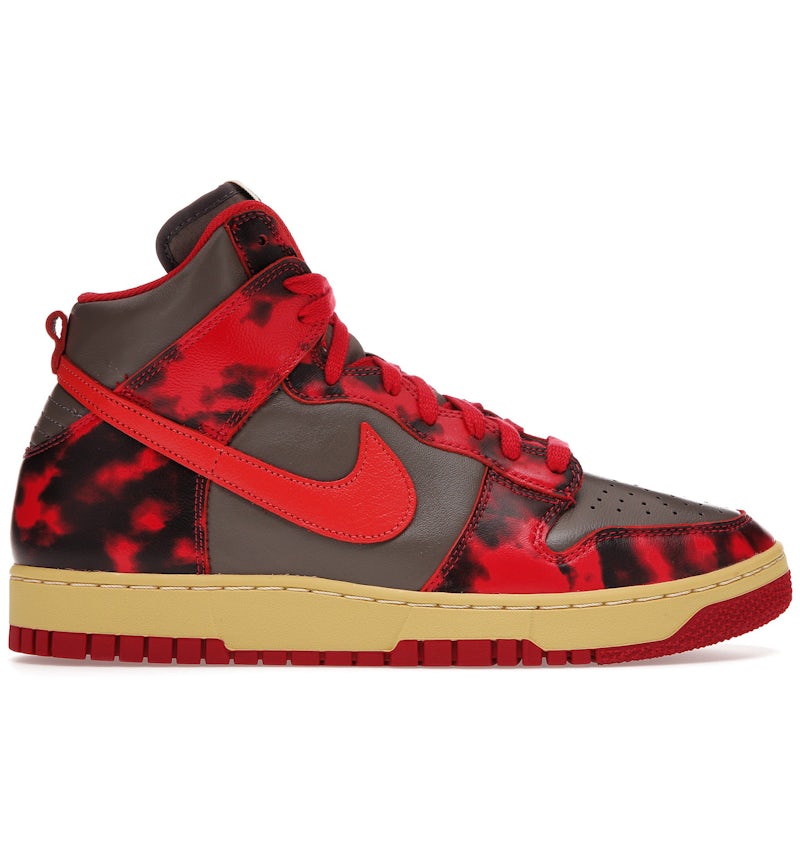 Nike Dunk High 1985 Red Acid Wash Men's - DD9404-600 - US