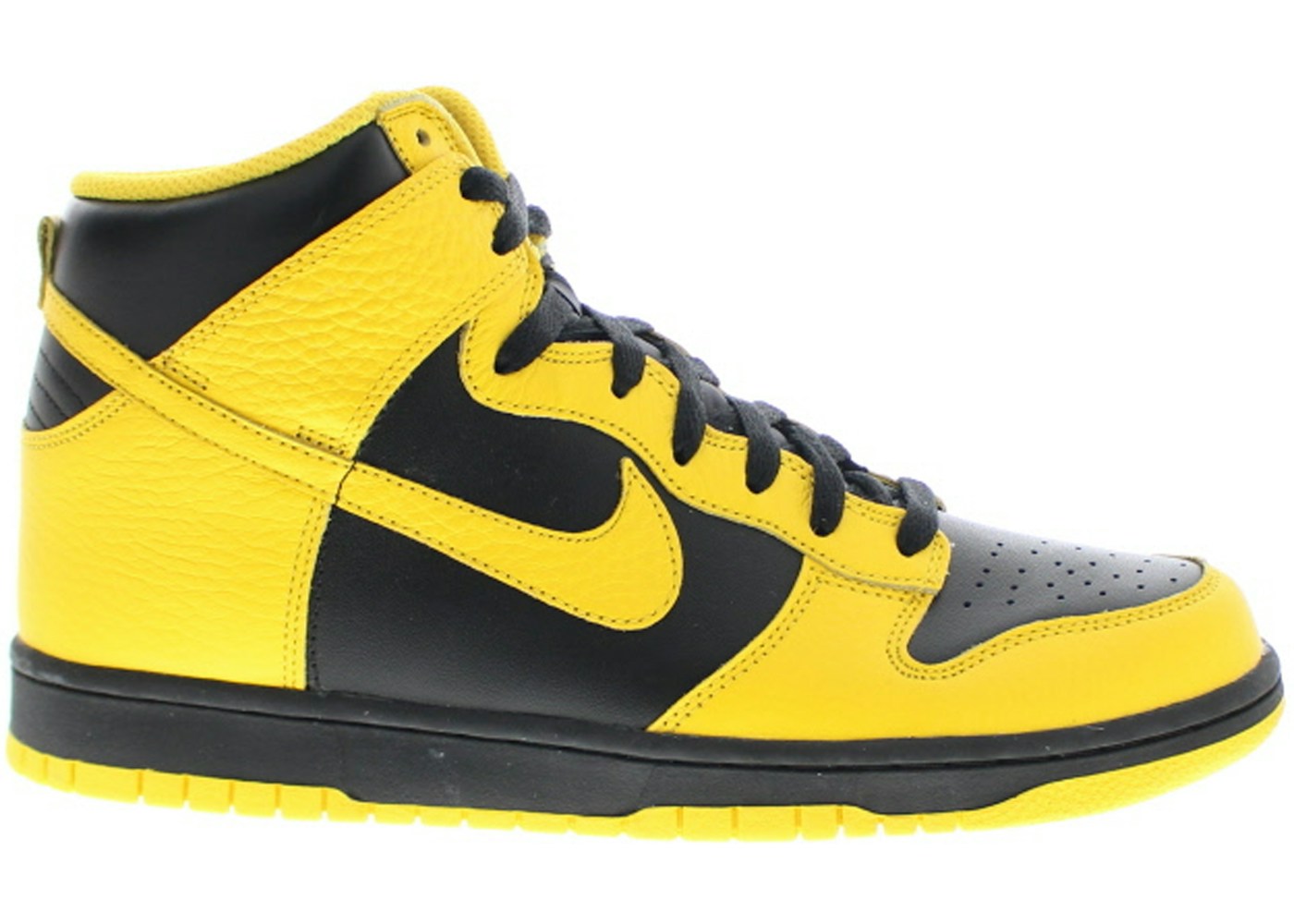 Nike Dunk High Black Varsity Maize (2012) - 317982-043