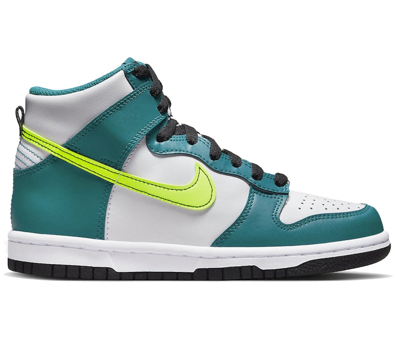 Nike Dunk High Bright Spruce Volt (GS) Kids' - DB2179-109 - US