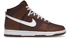 Nike Dunk High en marrón chocolate