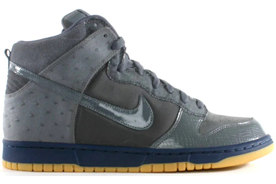Nike Dunk High Deluxe Ostrich Light Graphite