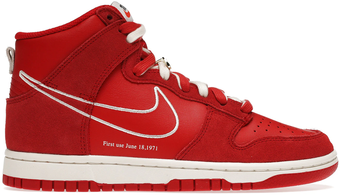 Nike Dunk High First Use Red Men's - DH0960-600 US