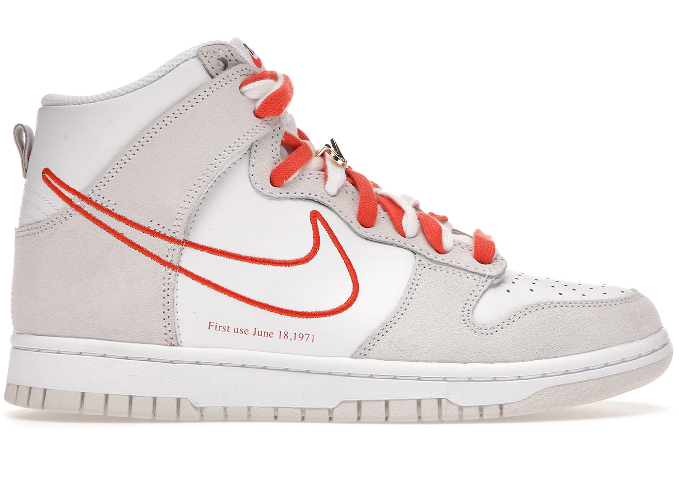 Dunk high white orange Clearance