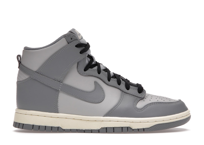 nike dunk high grey sail