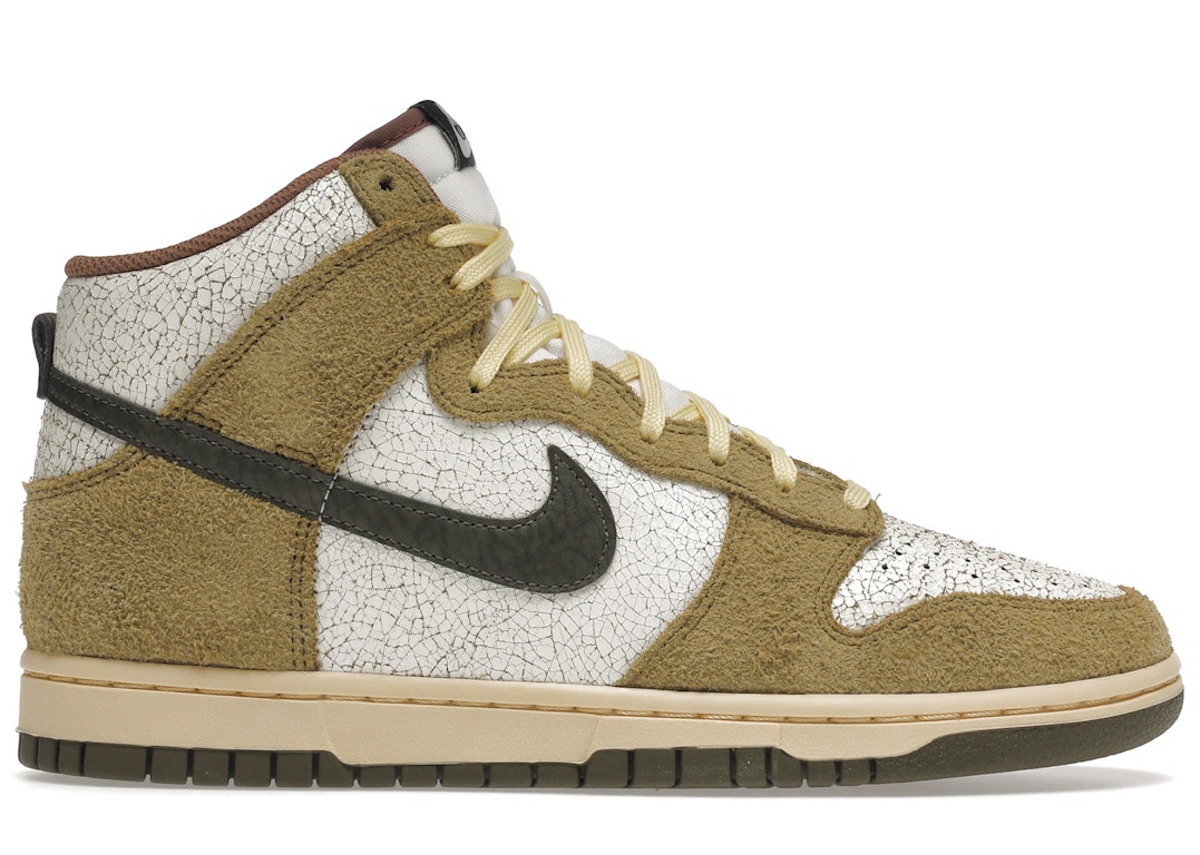 Pre-owned Nike Dunk High Retro Re-raw Halloween (2021) In Coriander/summit White-sail-team Red