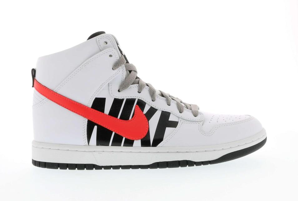 Nike Dunk Lux High Undefeated White Infrared