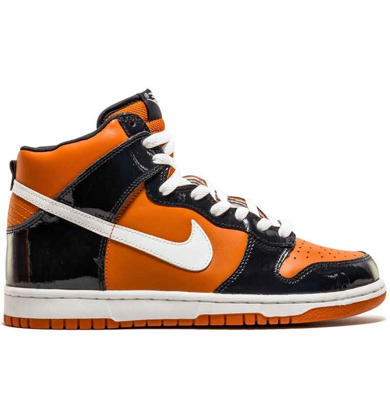Nike Dunk High Naranja Con Negro Nike Dunk High Zapatillas Niรฑo/a
