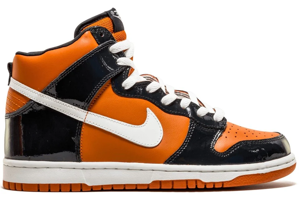 Nike sb dunk discount high homme orange