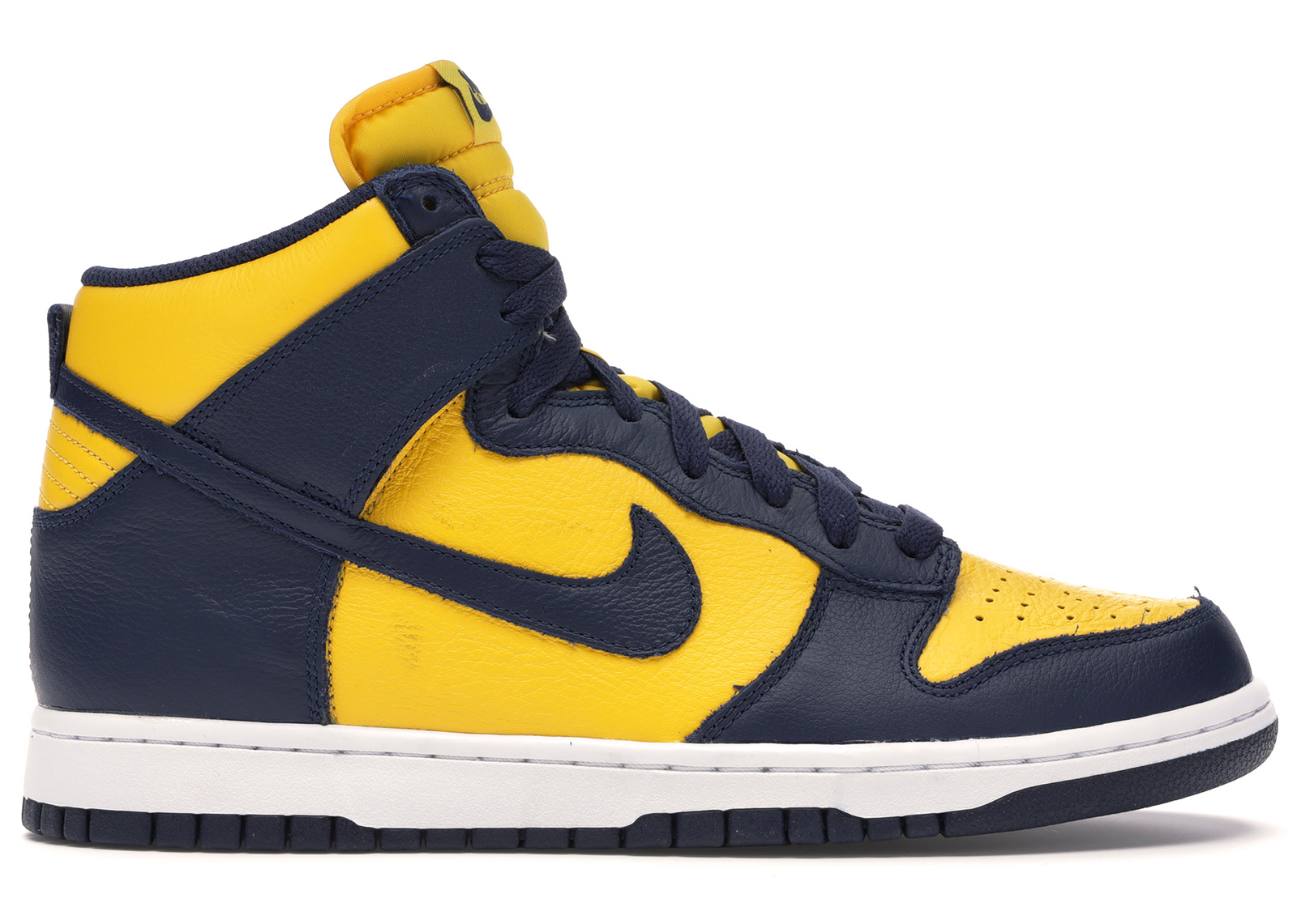 nike dunk high maize and blue stockx