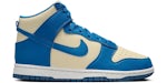 Nike Dunk High Next Nature Light Kaki Star Bleu (femme)