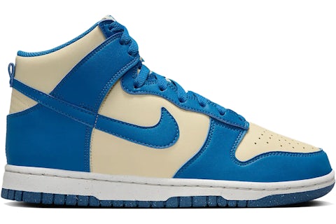 Nike Dunk High Next Nature Light Khaki Star Blue (Women's