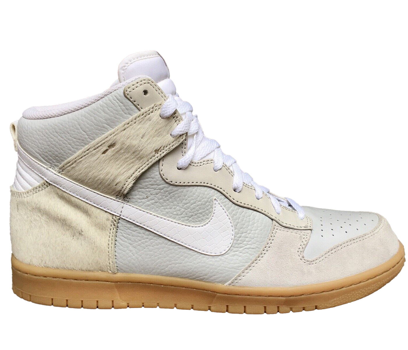 Nike Dunk High Premium Neutral Grey White Men's - 317892-011 - US