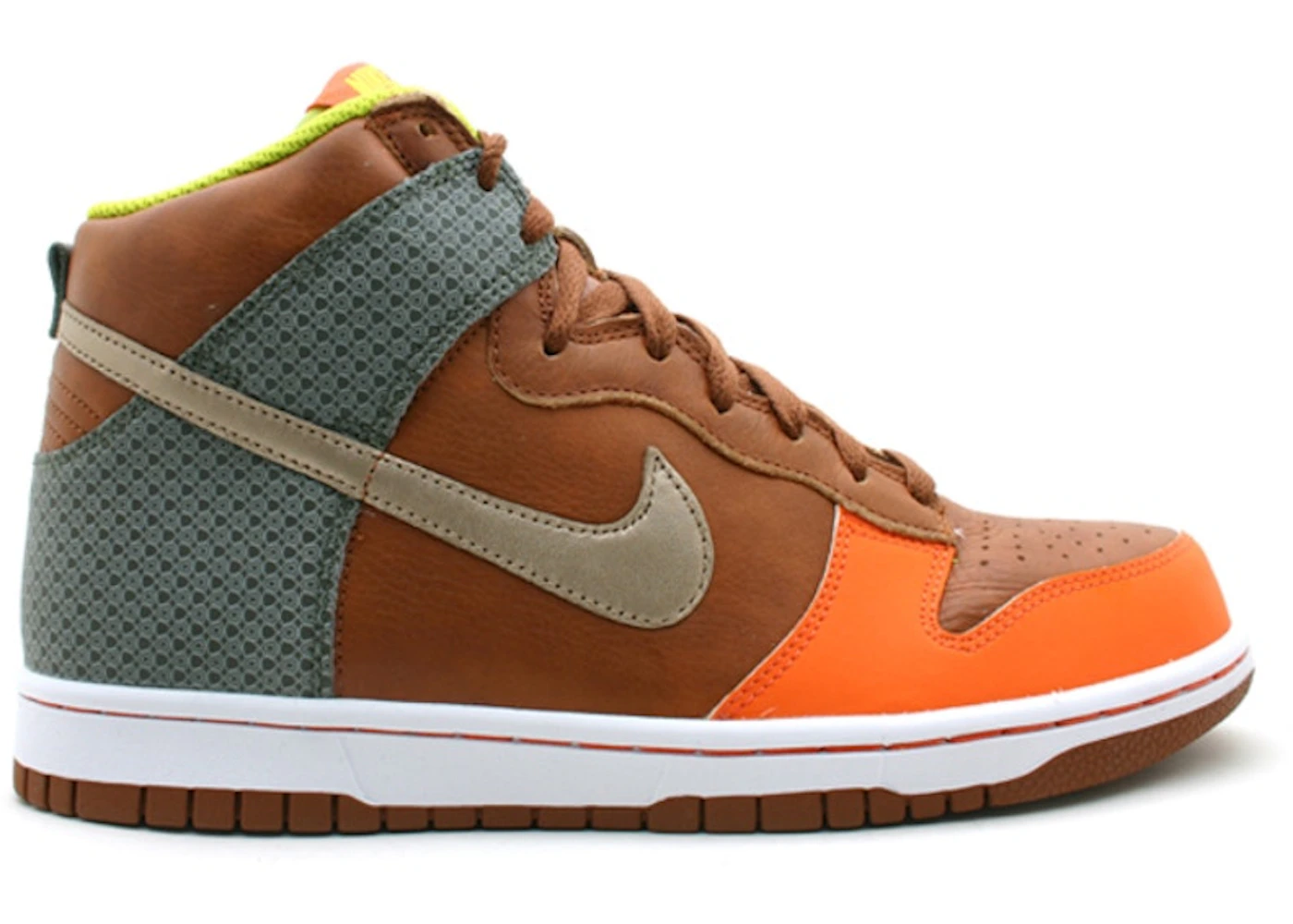 Nike Dunk High Premium Orange Blaze Men's 312786-891 US