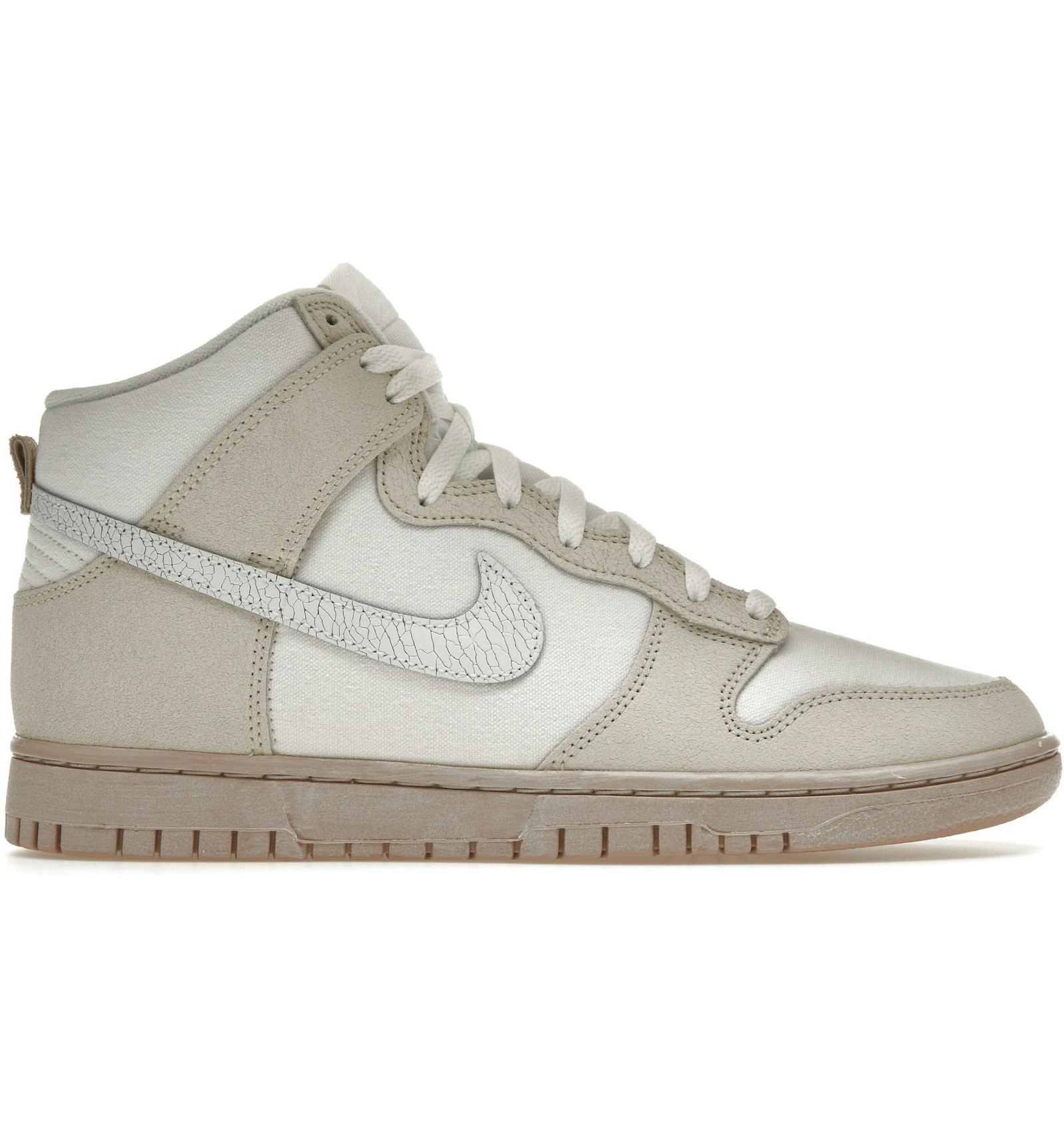 Nike Dunk High Retro PRM Cracked Leather Swoosh