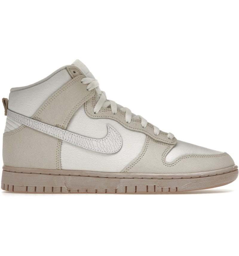 Nike Dunk High Retro PRM Cracked Leather Swoosh Men s DV0822 100 US