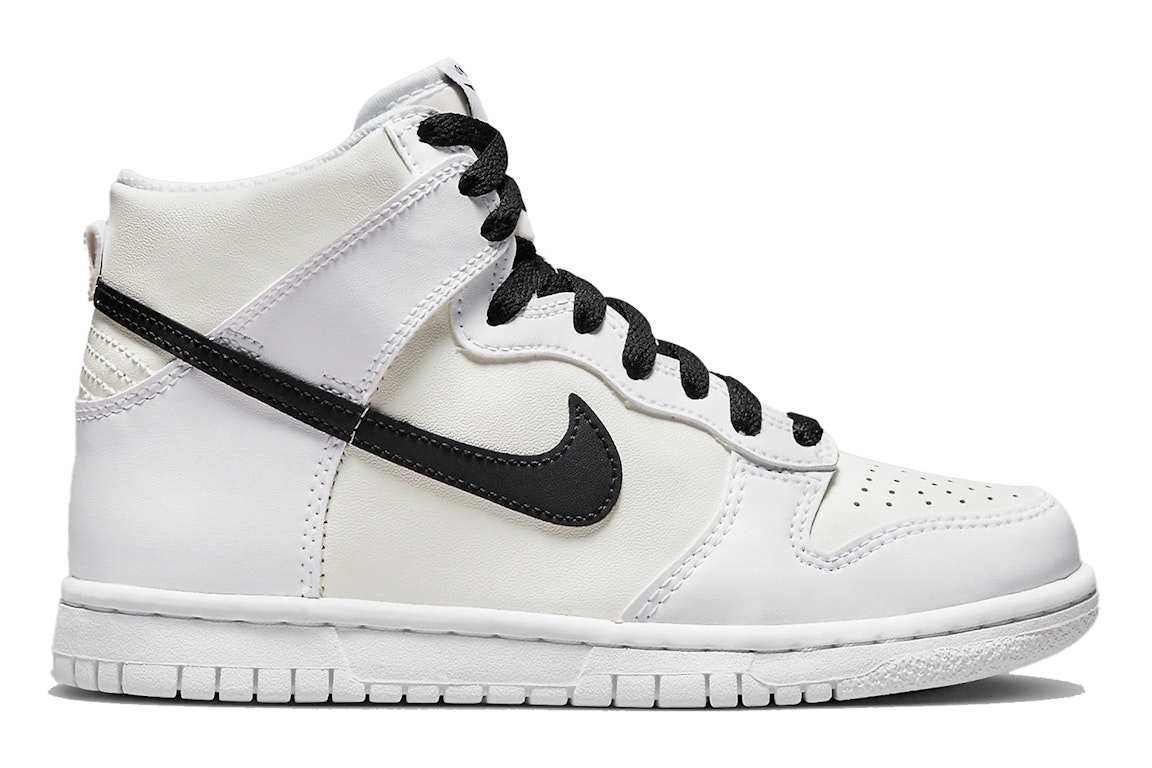 Pre-owned Nike Dunk High Reverse Panda (gs) In White/summit White/black