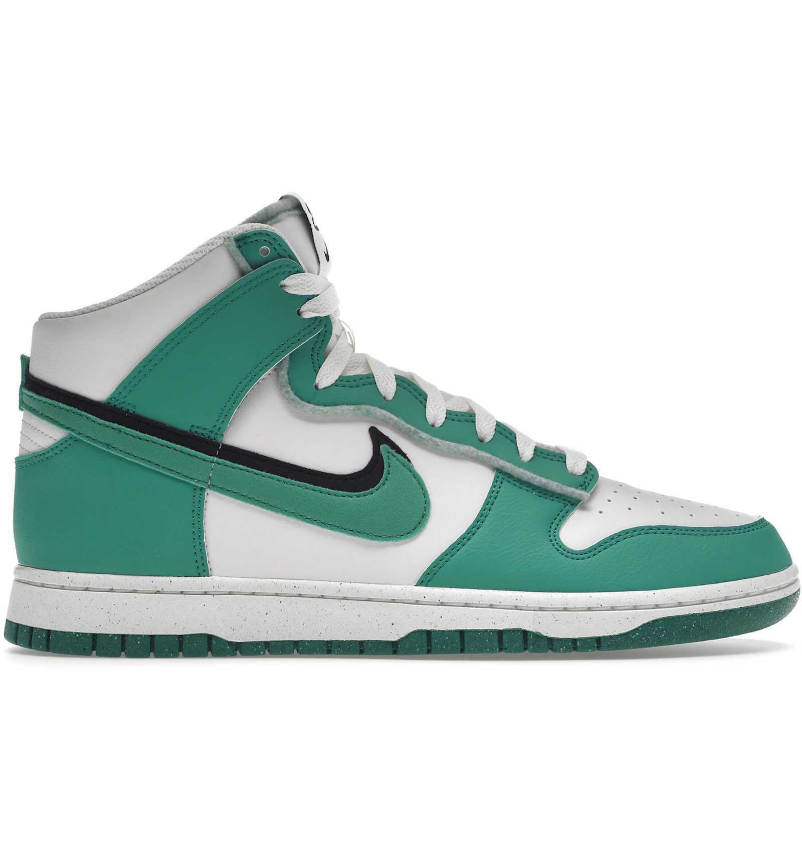 green and yellow dunks high