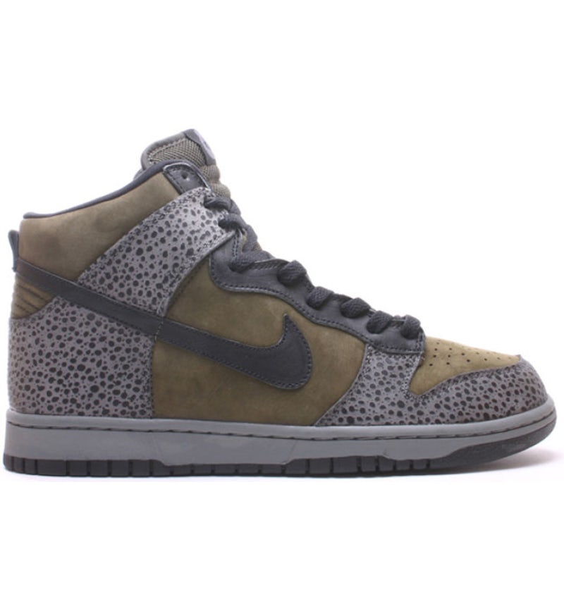 Nike Dunk High Safari Sable Green Men's 306968-201 US