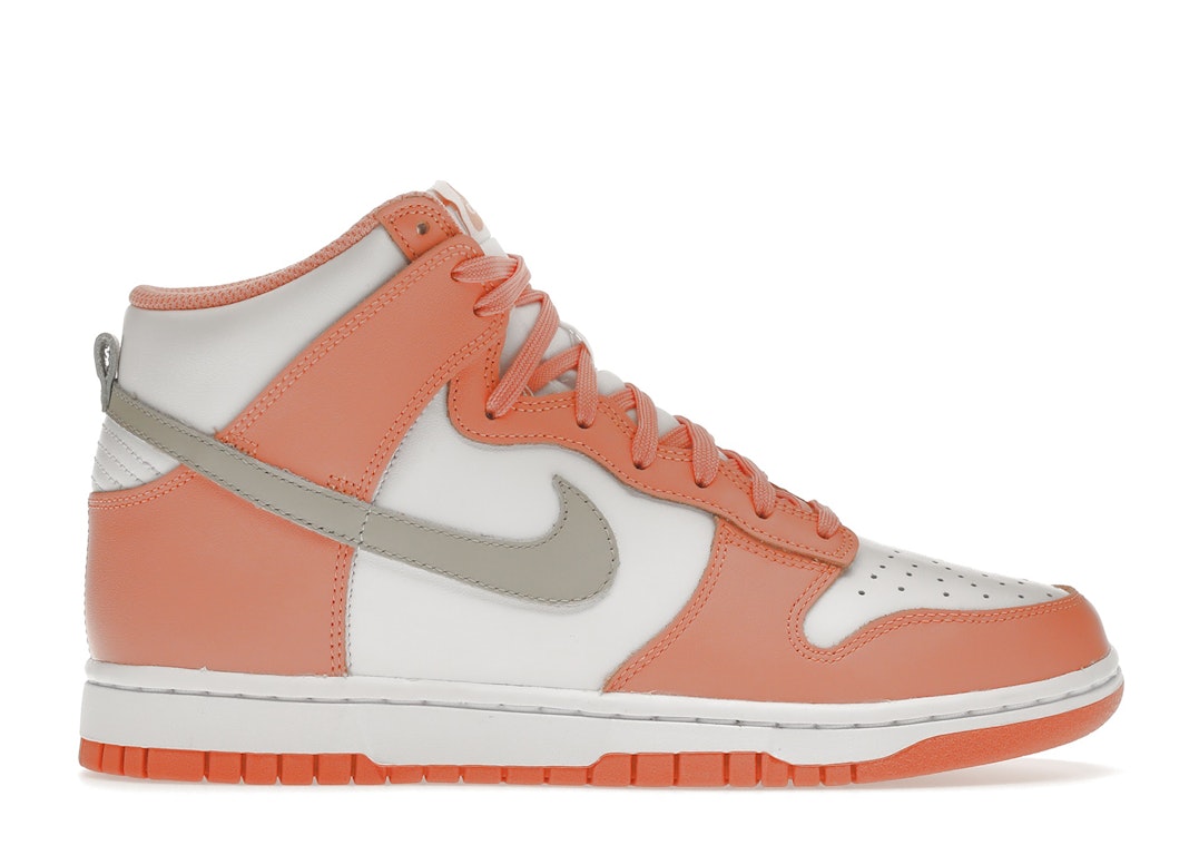Pre-owned Nike Dunk High Salmon (women's) In White/salmon