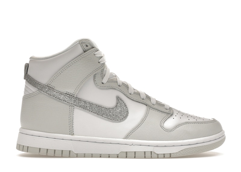 Silver high outlet top nikes