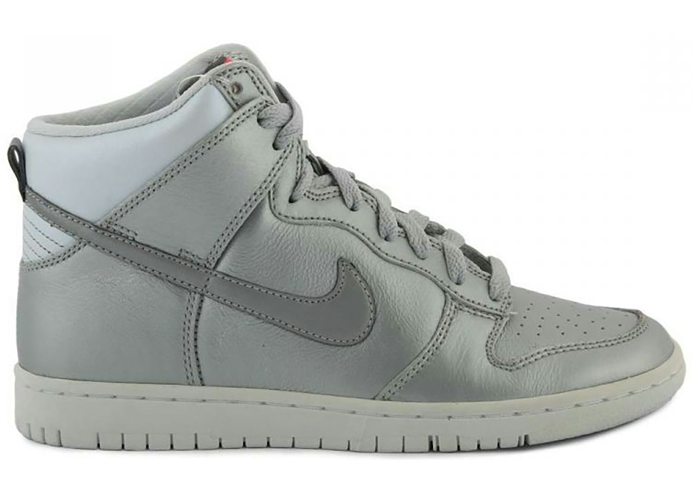 Nike Dunk High Skinny Metallic Silver (W) - 429984-010