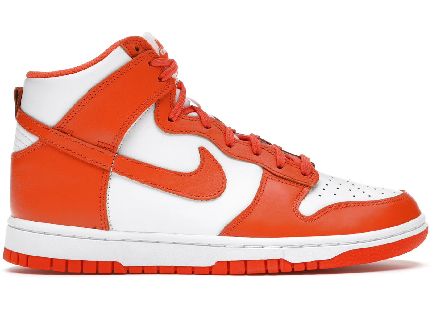 Dunk high white orange Clearance