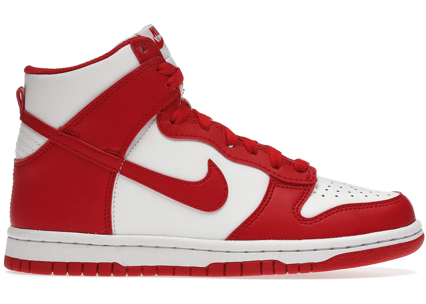 Nike red white high tops Clearance