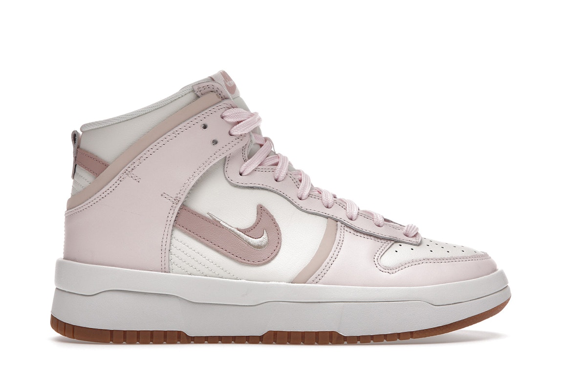 Pre-owned Nike Dunk High Up Sail Light Soft Pink (women's) In Sail/light Soft Pink/pearl White