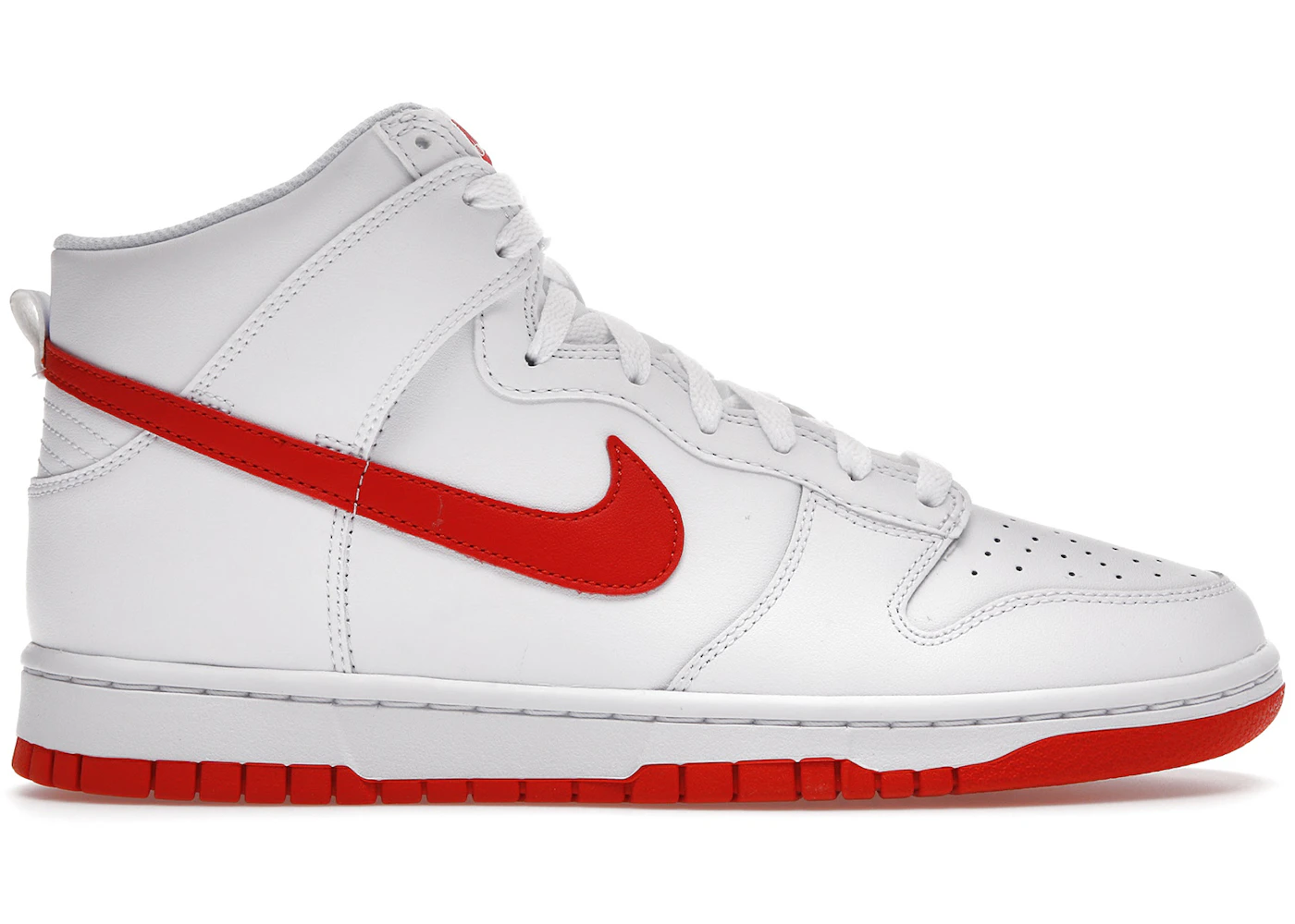 Nike Dunk High Blanco Picante Rojo Hombre DV0828-100 ES