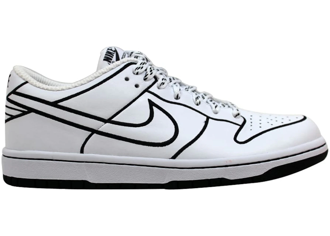 Nike Dunk Low 1 Piece White/White-Black (Women's) - 317857-111 - US