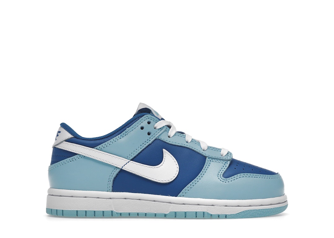 Pre-owned Nike Dunk Low Argon (2022) (ps) In Flash/white-argon Blue-flash