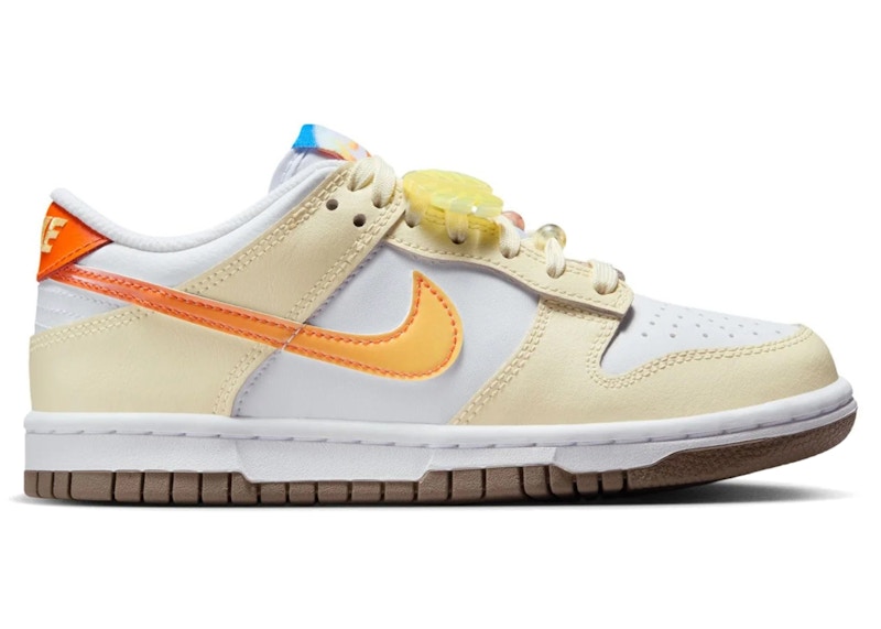 Pre-owned Nike Dunk Low Beach Sneakers In White