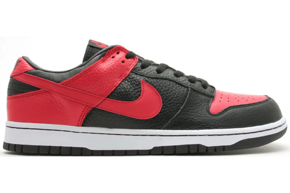 Nike Dunk Low Black Sport Red (JD Sports) - 304714-062