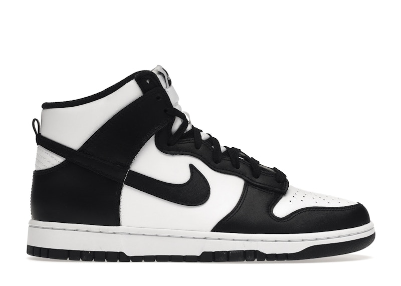 dunks white and black