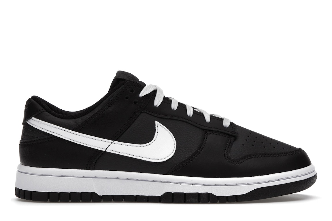 Pre-owned Nike Dunk Low Black White (2022) In Black/off Noir/white