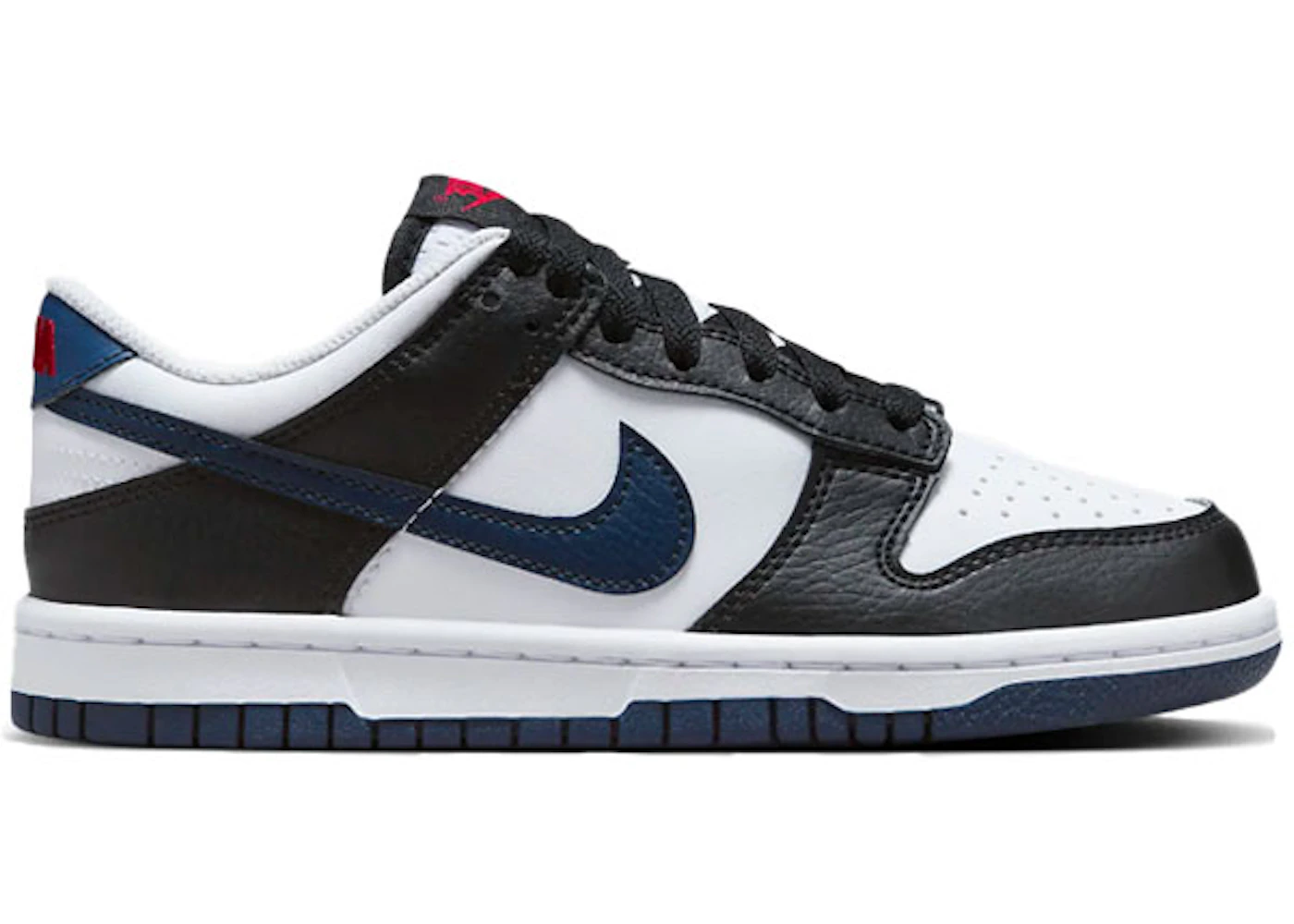 Nike Dunk Low Black White Midnight Navy (GS) HJ9202-001 GB